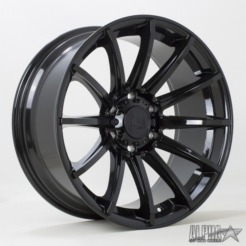 Rota Machete 20x9" 6x139.7 ET10, Gloss Black