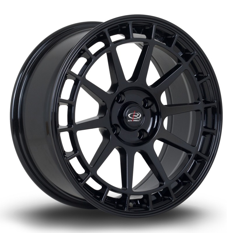 Rota Recce 17x8" 4x108 ET40, Gloss Black