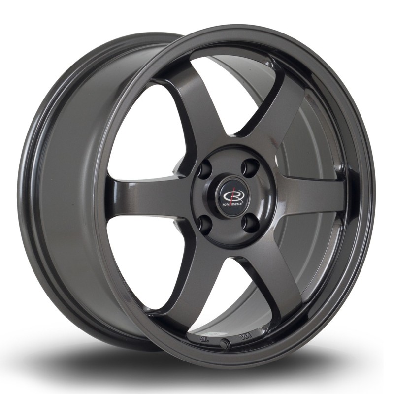Rota Grid 17x8" 4x108 ET35, Gunmetal