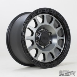 Rota Brawler 17x9" 6x139.7 ET40, Satin Black, Machined Face