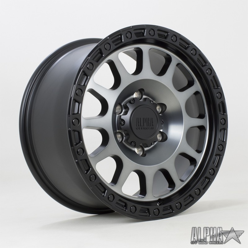 Rota Brawler 17x9" 6x139.7 ET40, Satin Black, Machined Face
