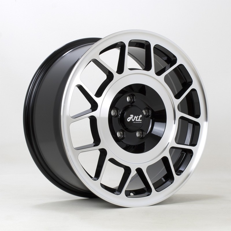 Rota Snowflake 18x8.5" 5x100 ET35, Silver & Black