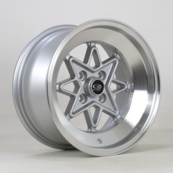 Rota Hachi 15x8" 4x100 ET0, Silver