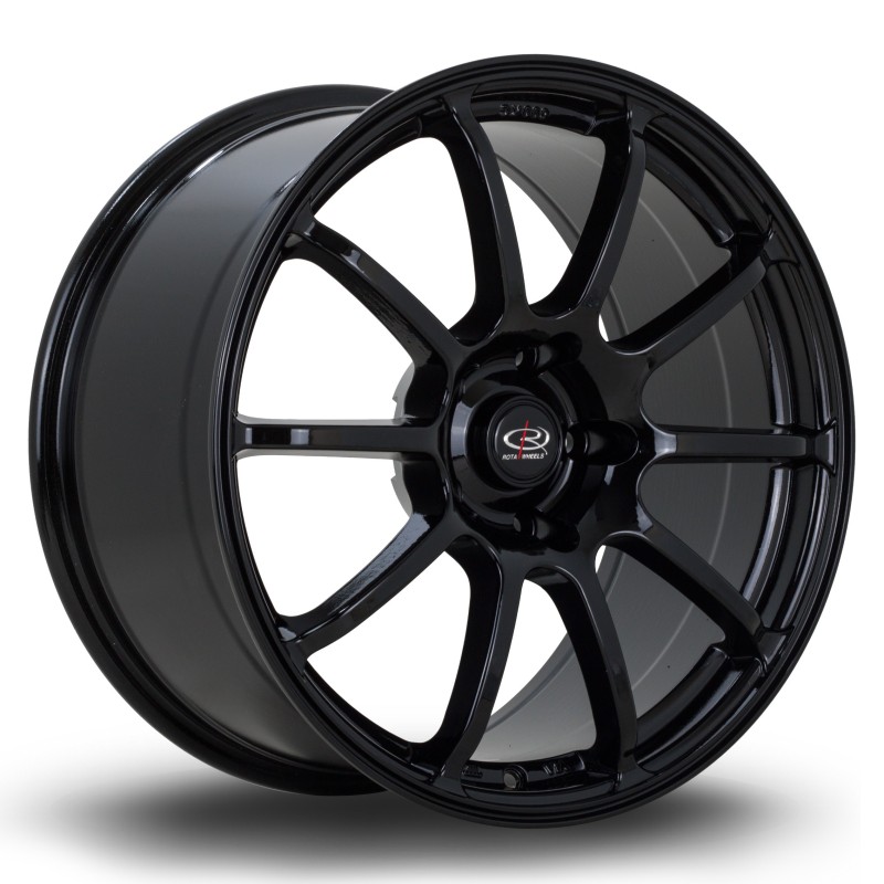 Rota Force 18x9" 5x114.3 ET42, Gloss Black
