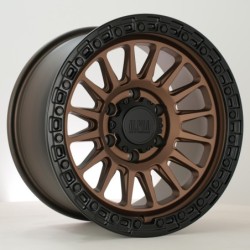 Rota Combat 17x9" 6x139.7 ET0, Bronze, Black Lip