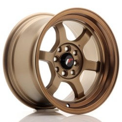 Japan Racing JR-12 15x8.5" 4x100/114.3 ET13, Dark Anodized Bronze