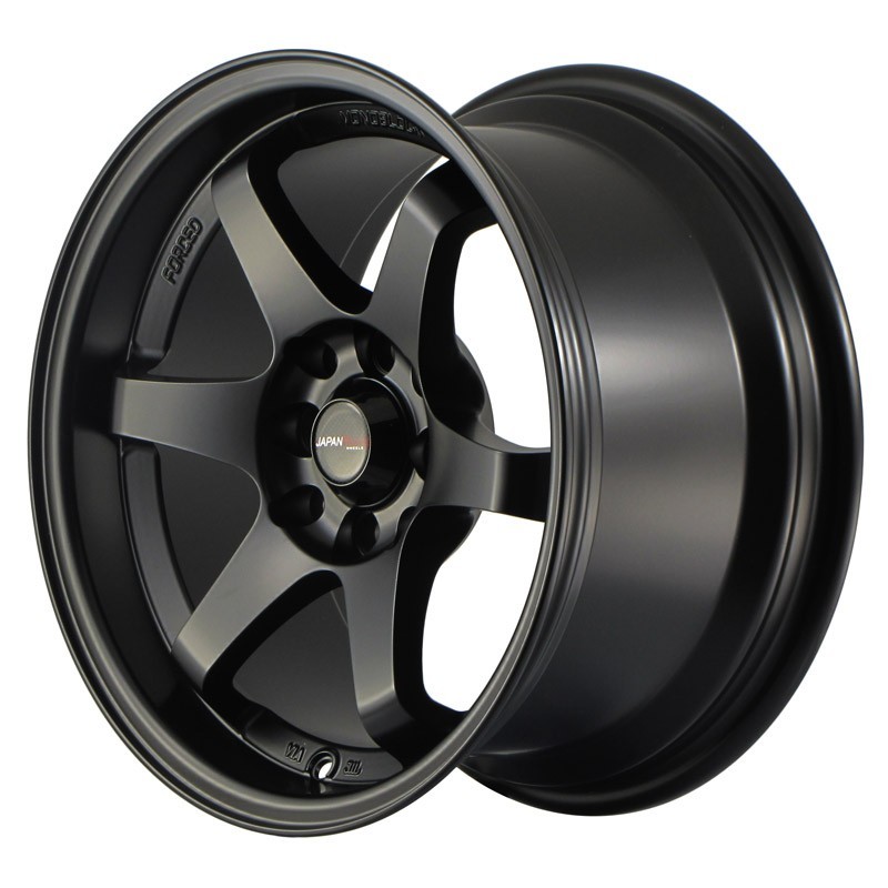 Japan Racing JR-3 15x8" 4x100/108 ET25, Flat Black