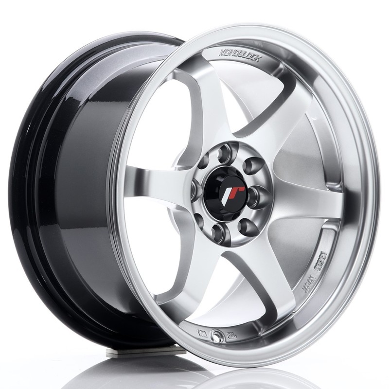 Japan Racing JR-3 15x8" 4x100/108 ET25, Silver