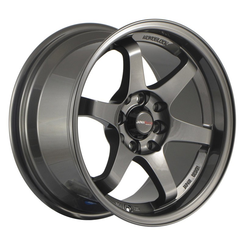 Japan Racing JR-3 15x8" 4x100/108 ET25, Gunmetal