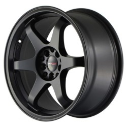 Japan Racing JR-3 17x8" 4x100/114.3 ET35, Flat Black