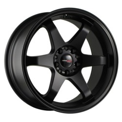 Japan Racing JR-3 18x9" 5x112/114.3 ET40, Flat Black