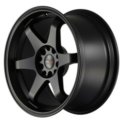 Japan Racing JR-3 18x9" 5x100/108 ET40, Flat Black