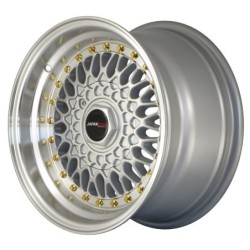 Japan Racing JR-9 15x8" 4x100/114.3 ET15, Silver