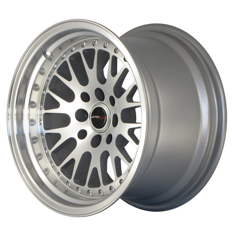 Japan Racing JR-10 15x8" 4x100/108 ET20, Silver