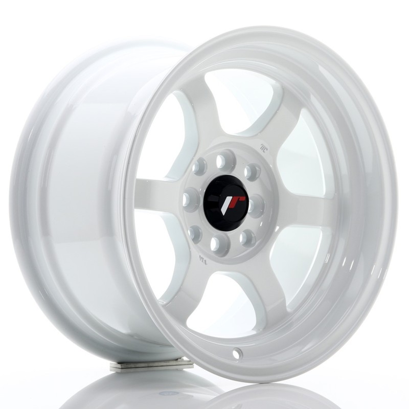 Japan Racing JR-12 15x8.5" 4x100/114.3 ET13, White