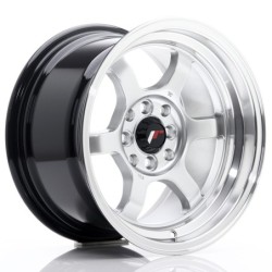 Japan Racing JR-12 15x8.5" 4x100/114.3 ET13, Silver