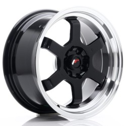 Japan Racing JR-12 16x8" 4x100/114.3 ET15, Gloss Black