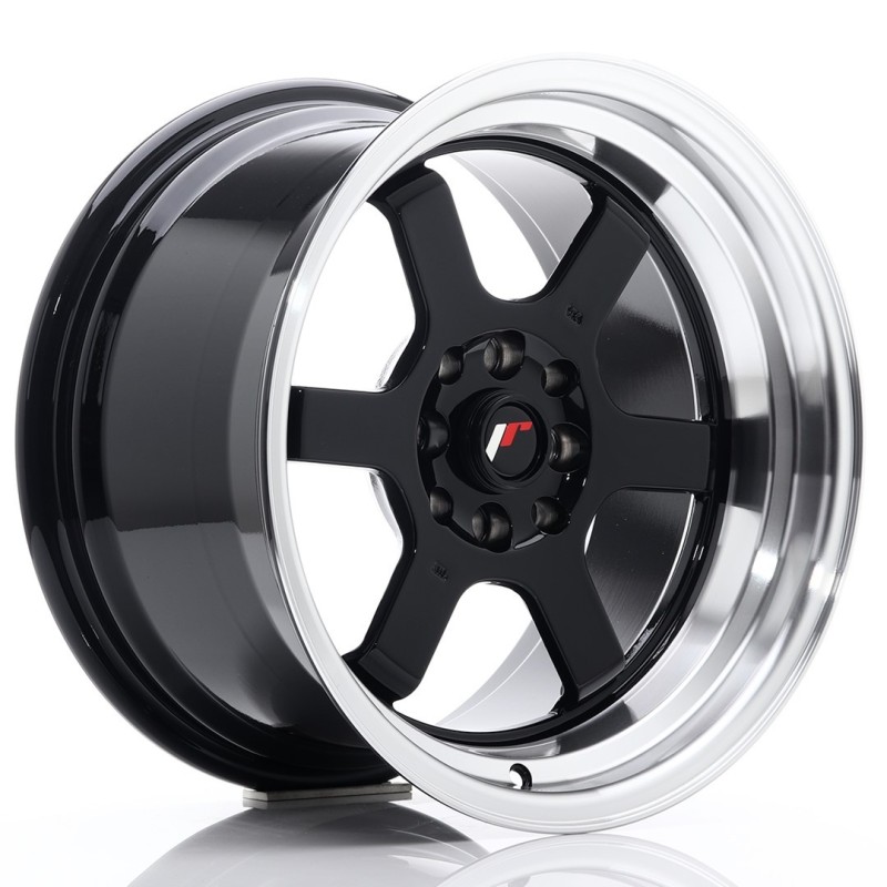 Japan Racing JR-12 16x9" 4x100/114.3 ET10, Gloss Black