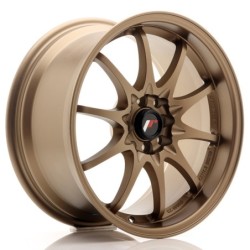 Japan Racing JR-5 17x8.5" 4x100/114.3 ET35, Dark Anodized Bronze