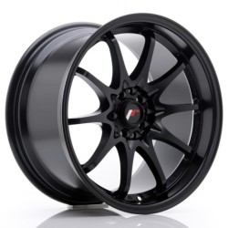 Japan Racing JR-5 17x9.5" 5x100/114.3 ET25, Flat Black
