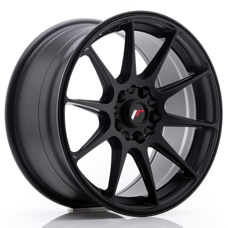Japan Racing JR-11 17x8.25" 5x100/114.3 ET35, Flat Black