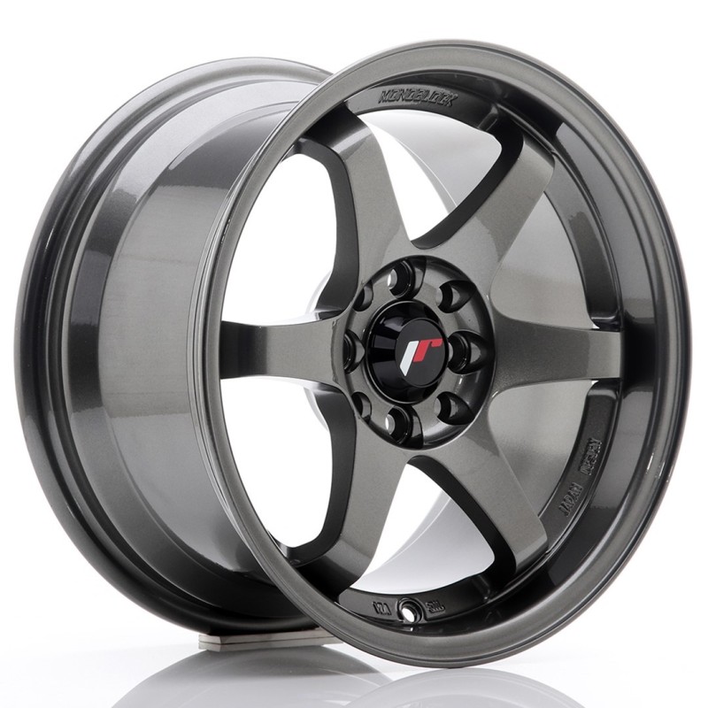 Japan Racing JR-3 15x8" 4x100/114.3 ET25, Gunmetal