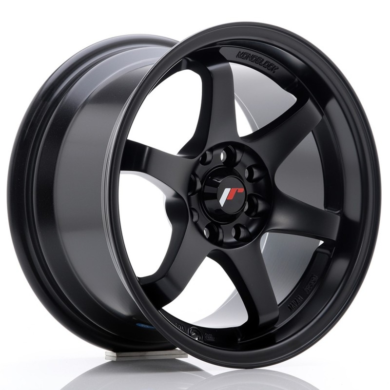 Japan Racing JR-3 15x8" 4x100/114.3 ET25, Flat Black