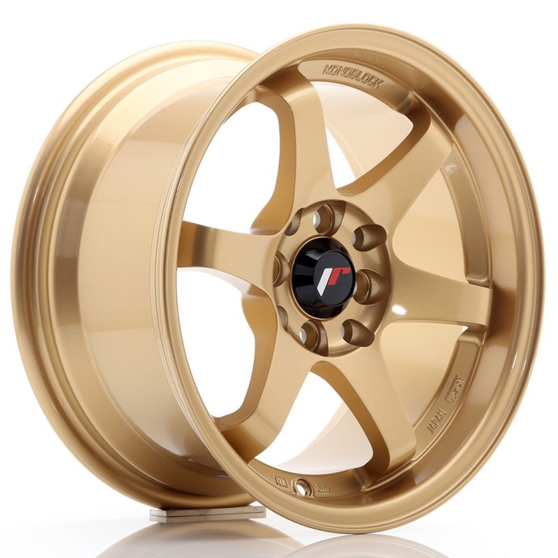 Japan Racing JR-3 15x8" 4x100/114.3 ET25, Gold