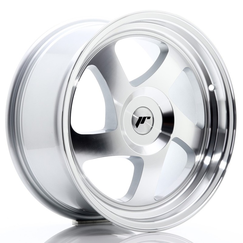 Japan Racing JR-15 17x8" (4 & 5 hole custom PCD) ET35, Silver
