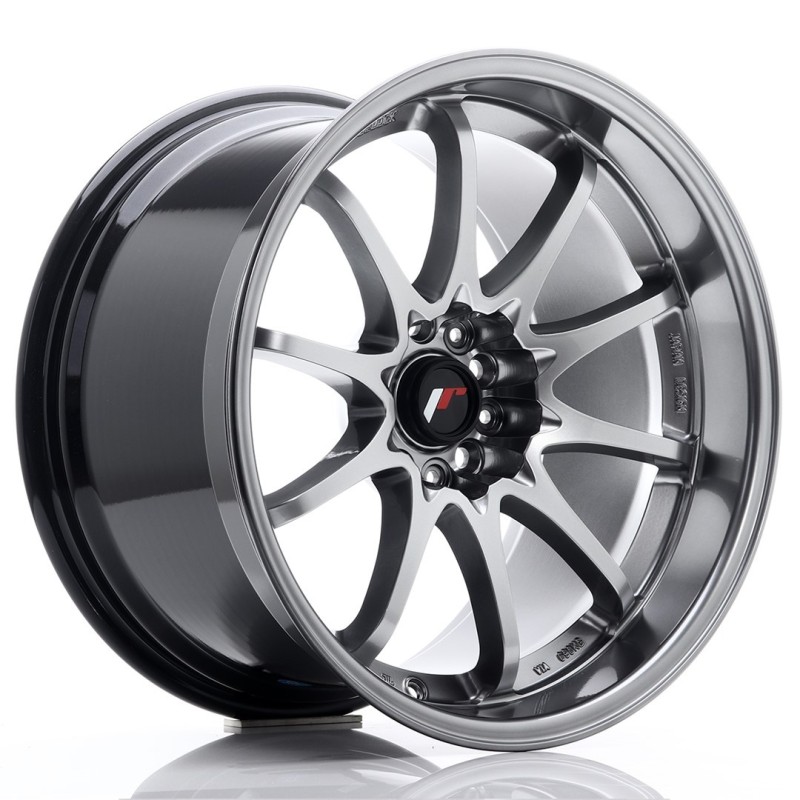 Japan Racing JR-5 18x10.5" 5x114.3 ET12, Hyper Black
