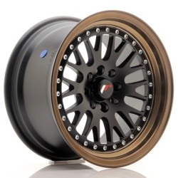 Japan Racing JR-10 15x8" 4x100/108 ET20, Flat Black