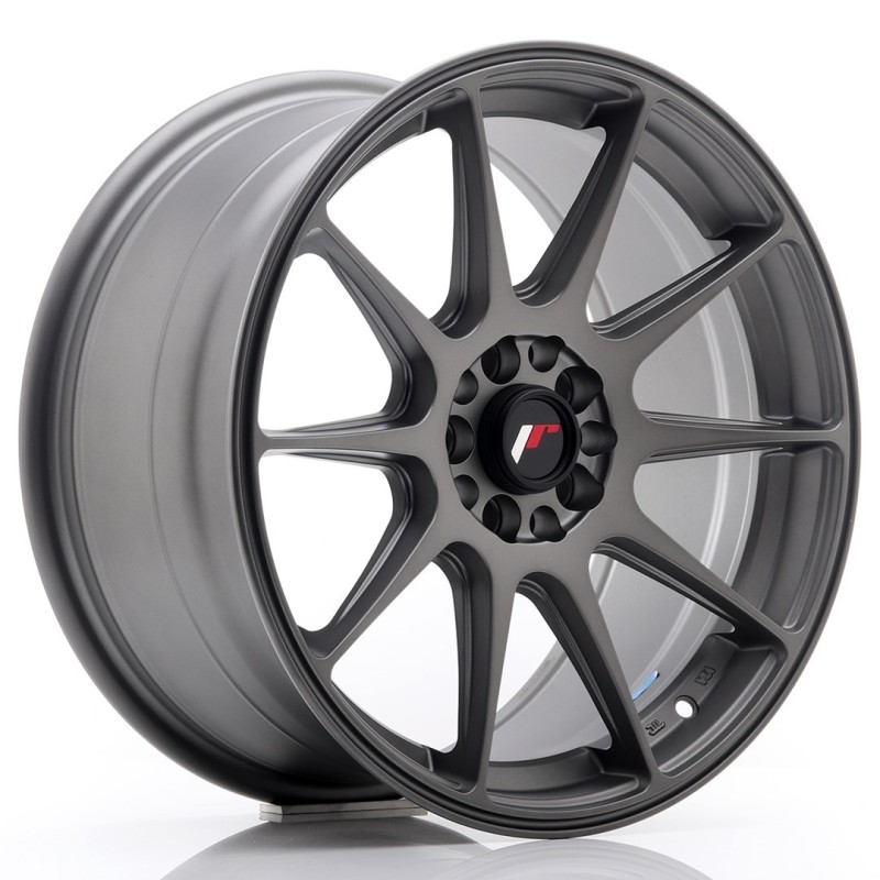 Japan Racing JR-11 17x8.25" 5x112/114.3 ET35, Gunmetal