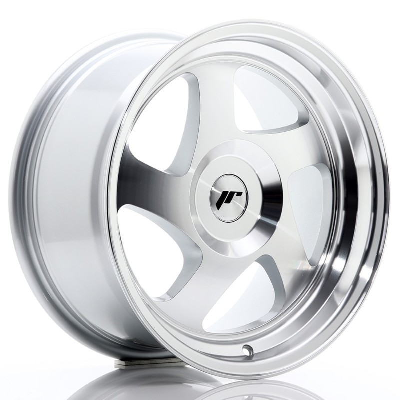Japan Racing JR-15 16x8" (4 & 5 hole custom PCD) ET25, Silver