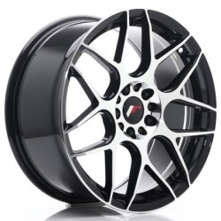 Japan Racing JR-18 18x8.5" 5x112/114.3 ET40, Gloss Black