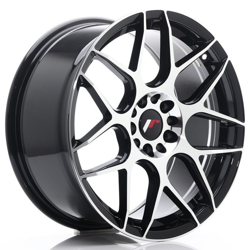 Japan Racing JR-18 18x8.5" 5x112/114.3 ET40, Gloss Black