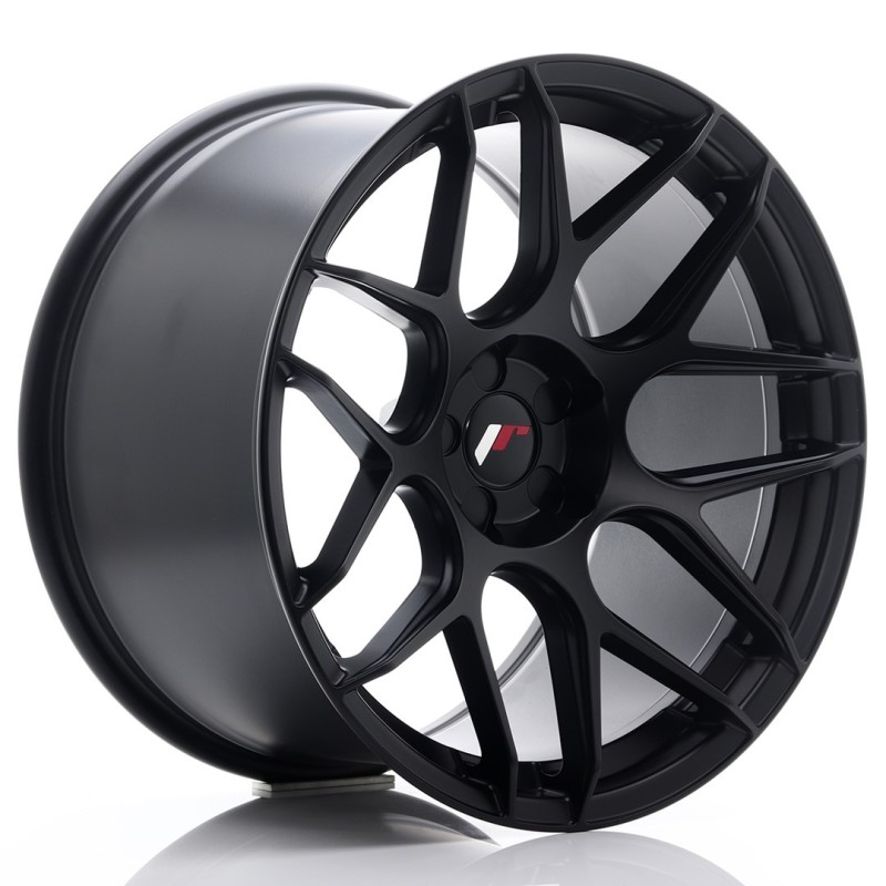Japan Racing JR-18 Extreme Concave 19x11" (5 hole custom PCD) ET15, Flat Black