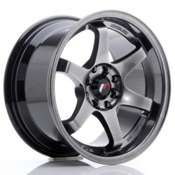 Japan Racing JR-3 15x8" 4x100/108 ET25, Hyper Black