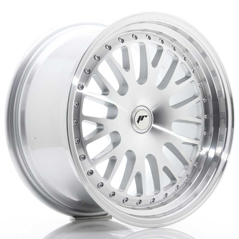 Japan Racing JR-10 18x9.5" (4 & 5 hole custom PCD) ET20-40, Silver