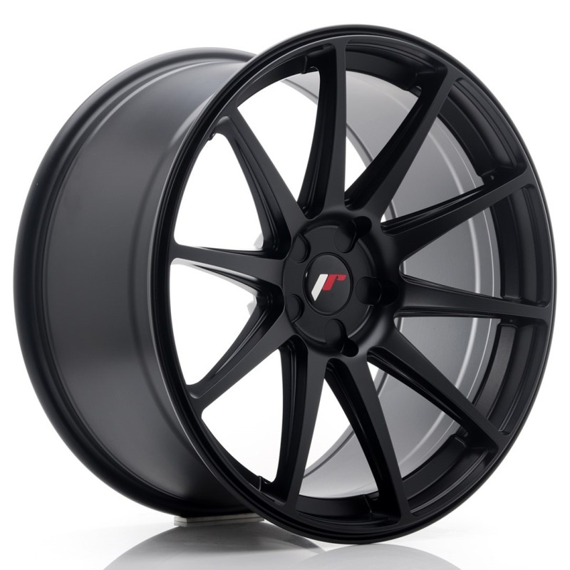Japan Racing JR-11 Extreme Concave 20x10" (5 hole custom PCD) ET20-40, Flat Black