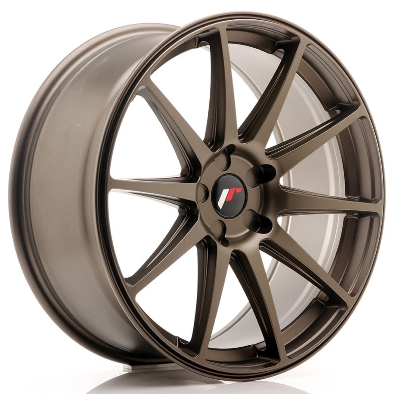 Japan Racing JR-11 20x8.5" (5 hole custom PCD) ET20-35, Bronze