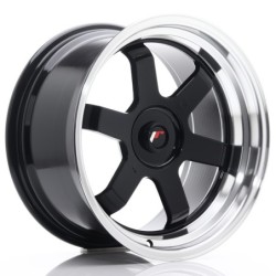 Japan Racing JR-12 17x9" (4 & 5 hole custom PCD) ET25, Gloss Black