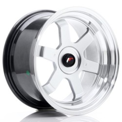 Japan Racing JR-12 17x9" (4 & 5 hole custom PCD) ET25, Silver