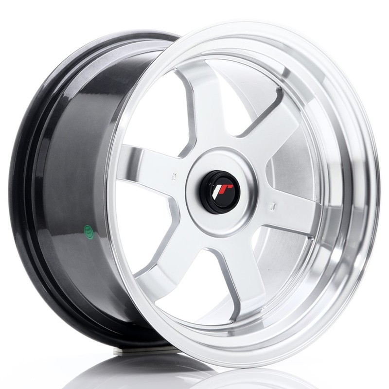 Japan Racing JR-12 17x9" (4 & 5 hole custom PCD) ET25, Silver