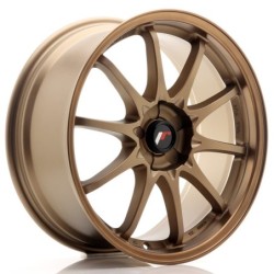 Japan Racing JR-5 18x8" (5 hole custom PCD) ET35, Dark Anodized Bronze