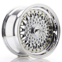 Japan Racing JR-9 15x8" 4x100/108 ET20, Chrome / Titanium