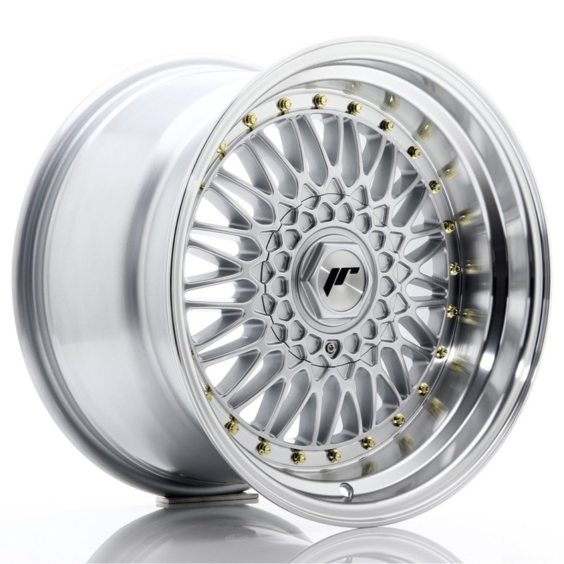 Japan Racing JR-9 17x10" (4 & 5 hole custom PCD) ET20, Silver