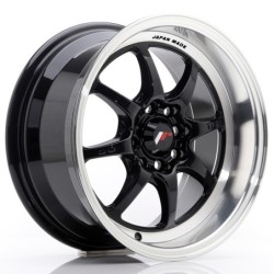 Japan Racing TF-2 15x7.5" 4x100/108 ET30, Gloss Black