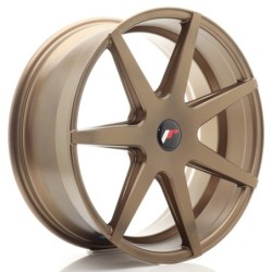Japan Racing JR-20 20x8.5" (5 hole custom PCD) ET20-40, Bronze