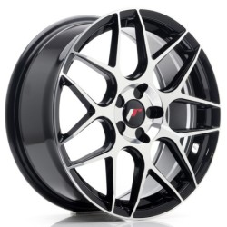 Japan Racing JR-18 18x7.5" (5 hole custom PCD) ET35, Gloss Black