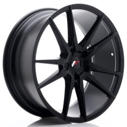 Japan Racing JR-21 20x8.5" (5 hole custom PCD) ET40, Flat Black